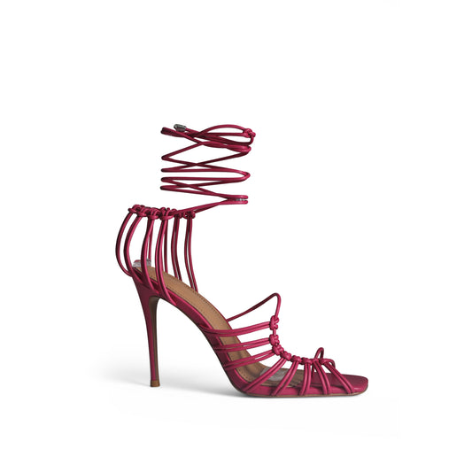 SIMIJAH 100MM STILETTO SANDAL IN HIBISCUS